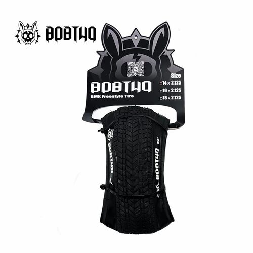 BOBTWO定制轻量化折叠外胎适合14寸16寸18寸BMX小轮车外胎