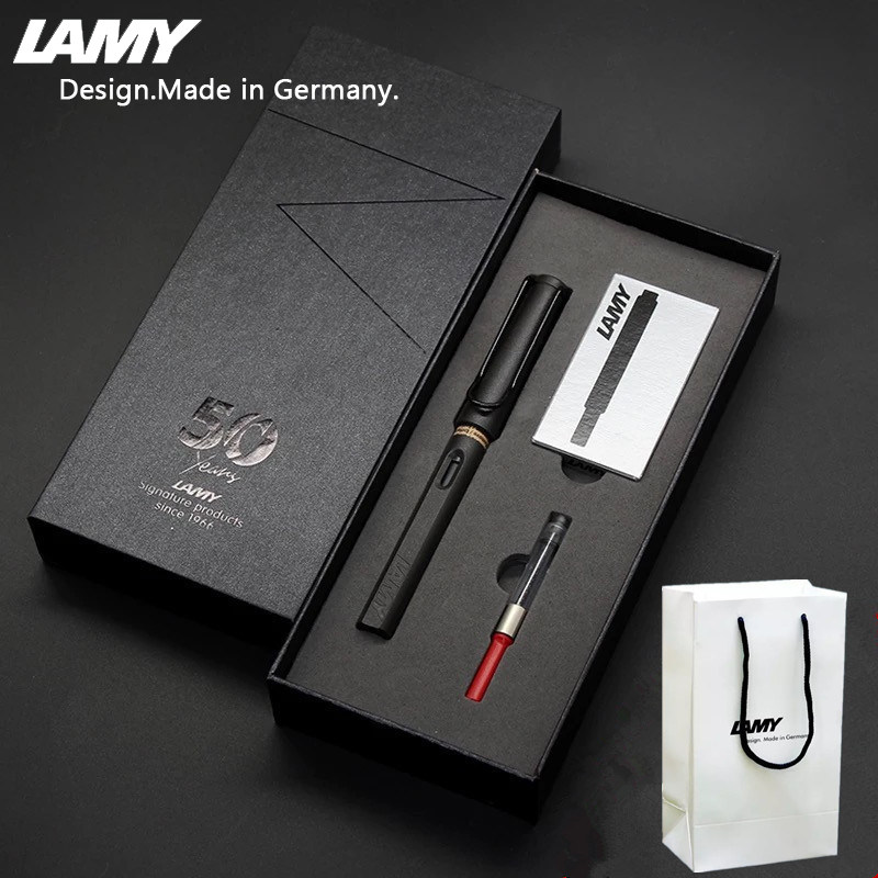 lamy德国凌美钢笔礼盒50周年纪念款送老师同学可刻字企业定制logo