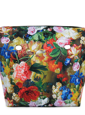 Obag时尚新品Classic Mini印花PU皮革衬里拉链内袋防水插入袋EVA