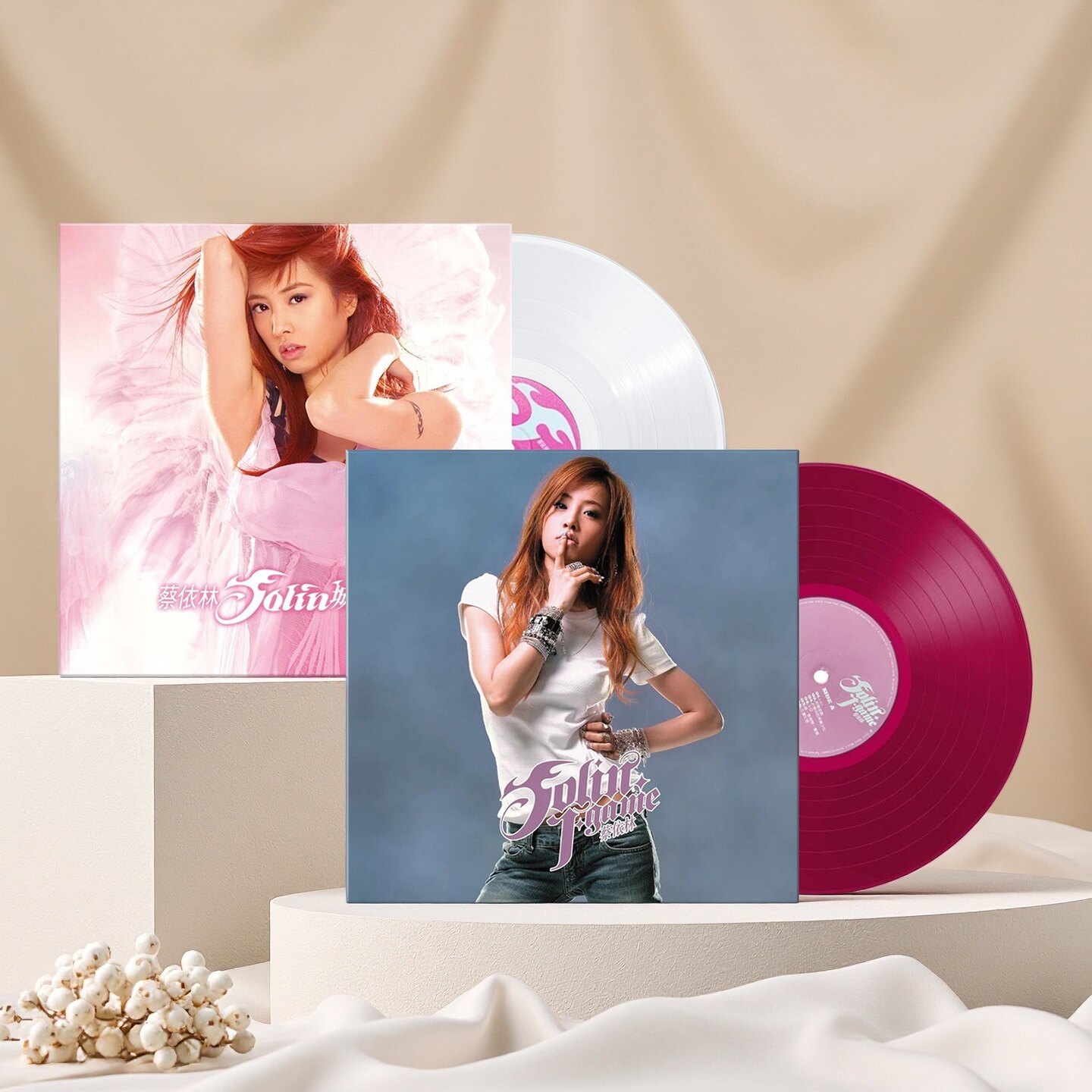 台版 蔡依林专辑 城堡/J-Game 黑胶唱片 12寸彩胶碟片 原装正版