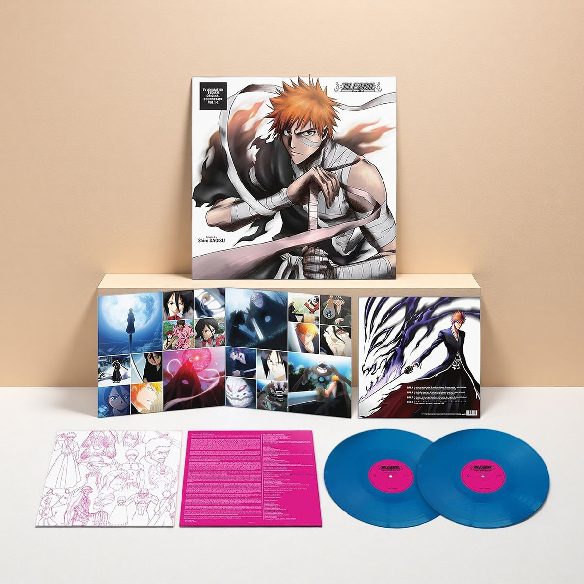 正版 Bleach 死神 动画动漫原声带音乐配乐OST 黑胶唱片 彩胶周边