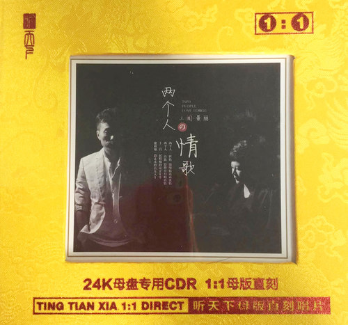 王闻&曼丽 正版母盘直刻CD高品质无损煲机音乐高音质发烧试音碟 - 封面