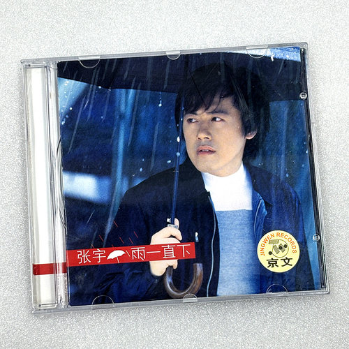 正版 张宇 1999年专辑 雨一直下 CD 经典情歌 华语流行唱片车载碟