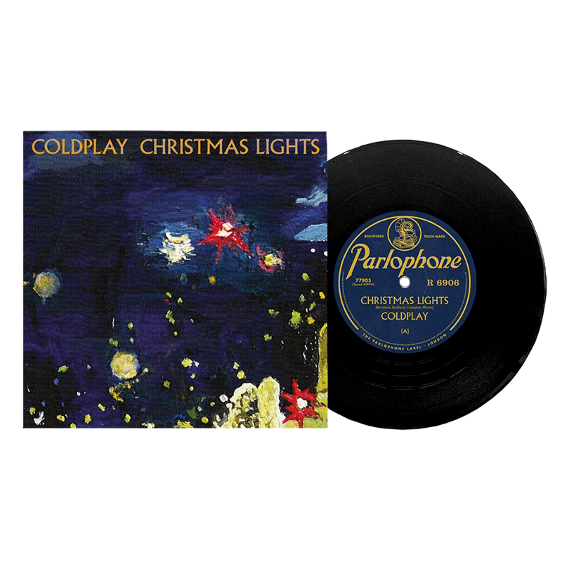 原装正版 酷玩乐队 Coldplay 圣诞音乐专辑 黑胶唱片 7寸碟片