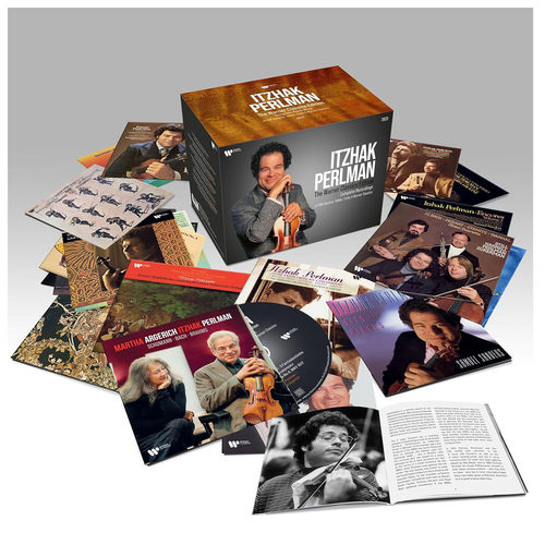 原装正版 Itzhak Perlman 帕尔曼 小提琴录音华纳全集 78CD碟片