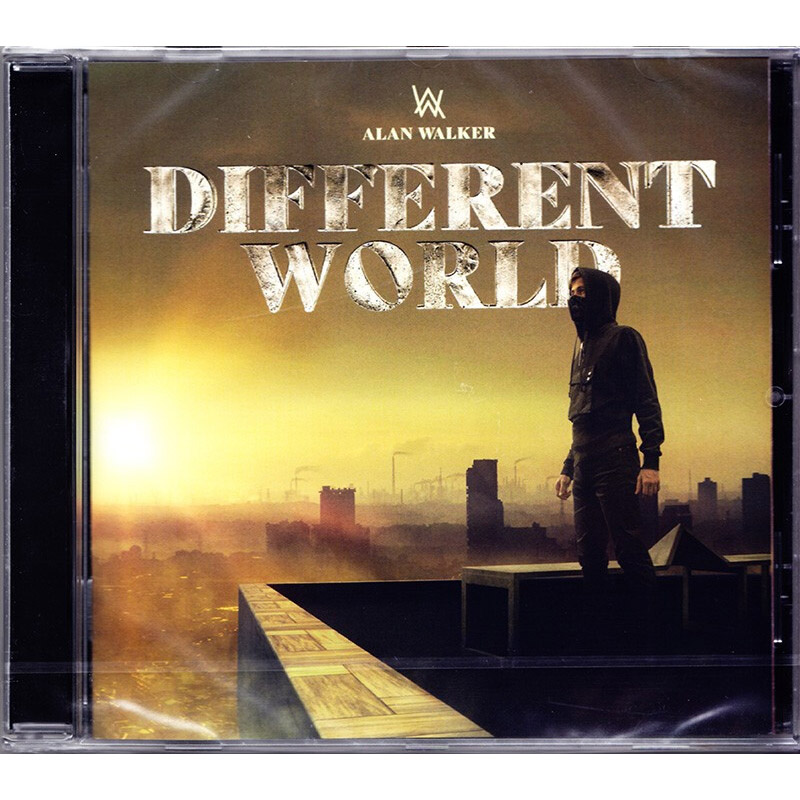 艾伦沃克Alan Walker Different World流行电音DJ音乐舞曲专辑CD-封面