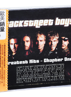 正版 后街男孩专辑 Backstreet Boys Greatest Hits CD+歌词本