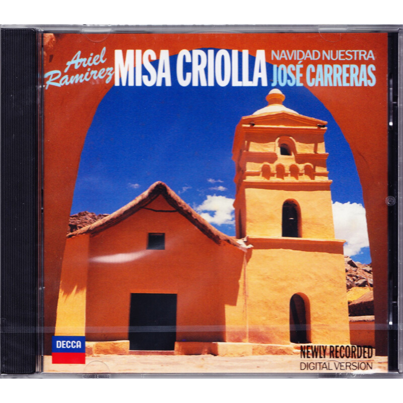 José Carreras 拉丁美洲弥撒 原版进口CD 刘汉盛榜单 发烧名盘