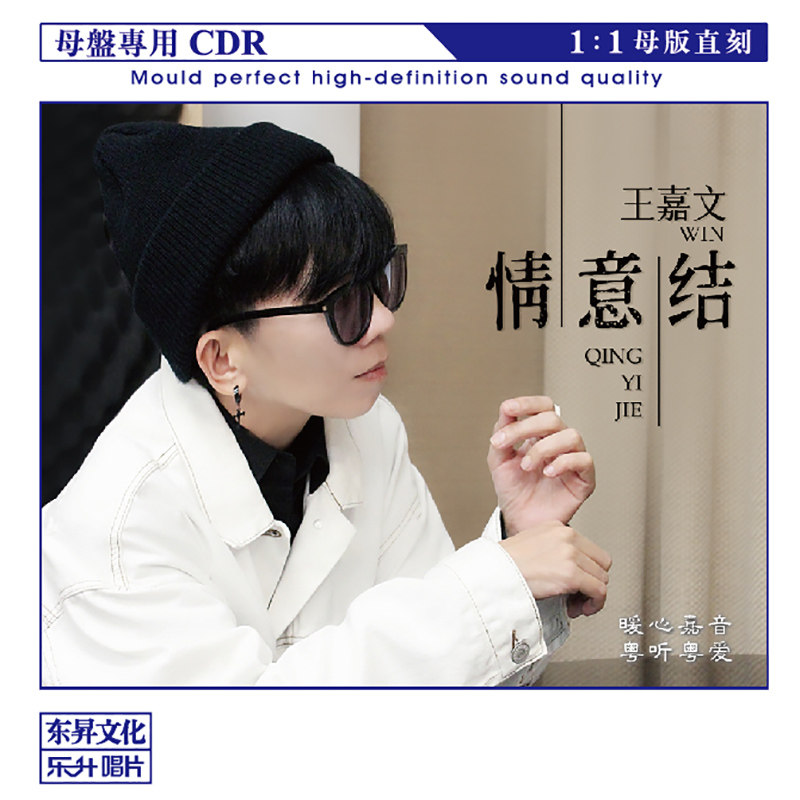 王嘉文《情意结》正版母盘直刻CD高品质无损煲机人声发烧试音碟