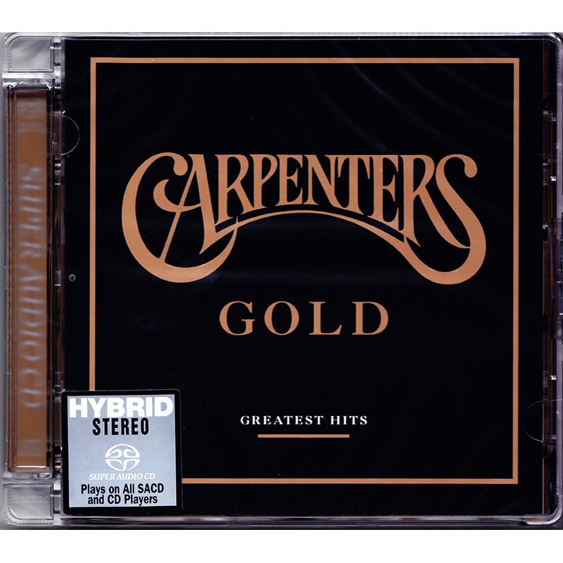 卡朋特乐队 Carpenters Gold Greatest Hits欧美情歌精选SACD碟片