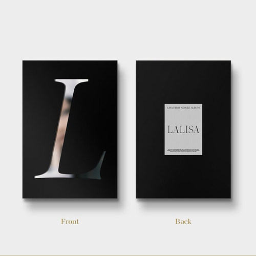 LISA solo实体专辑 LALISA 小卡写真海报周边正版 BLACKPINK 粉墨