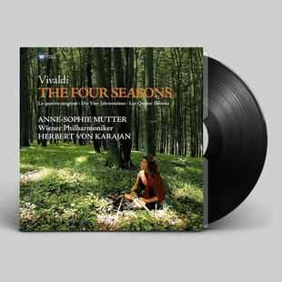 卡拉扬 穆特 四季 Vivaldi 小提琴协奏曲 维瓦尔第 LP黑胶唱片