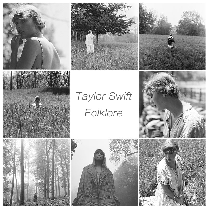 泰勒斯威夫特Taylor Swift Folklore 霉霉实体专辑CD周边正版唱片 音乐/影视/明星/音像 其它 原图主图