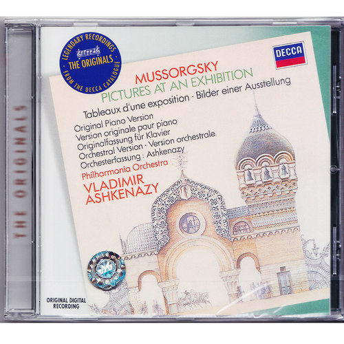 原装正版 穆索尔斯基 图画展览会 进口CD 4757717 古典音乐