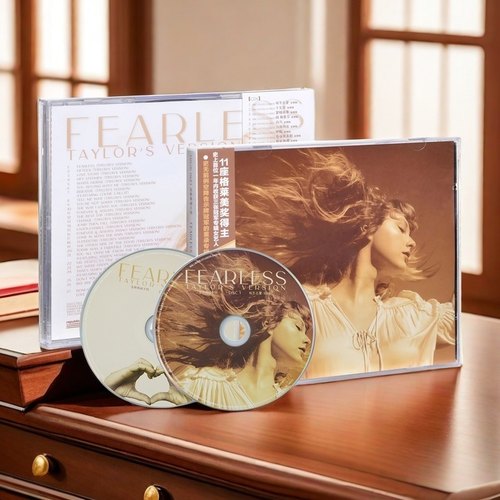 霉霉 Taylor Swift 泰勒斯威夫特新专辑 Fearless 重录版 CD唱片