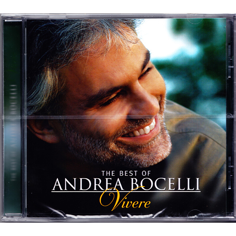 原版正版 Andrea Bocelli 安德烈波切利 精选 Vivere 进口CD专辑 音乐/影视/明星/音像 音乐CD/DVD 原图主图