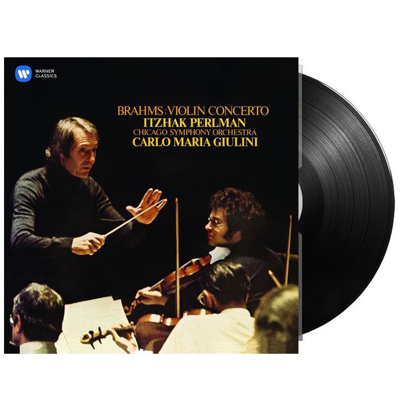 欧版 帕尔曼 布拉姆斯小提琴协奏曲  黑胶唱片lp留声机12寸碟片