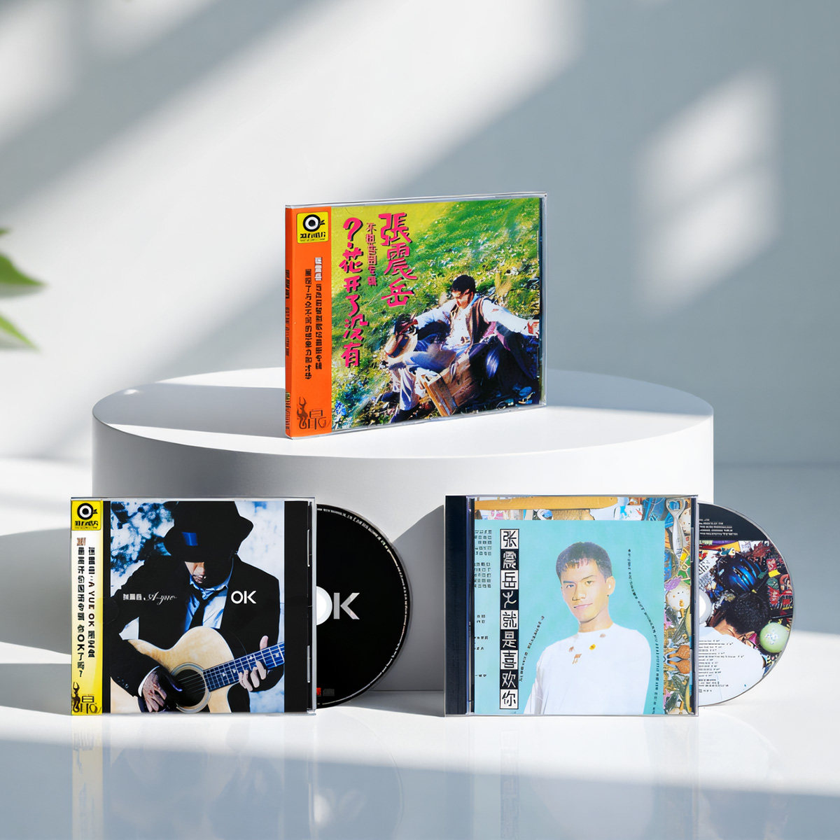 张震岳专辑CD原装正版《OK》经典老歌曲车载碟片 滚石唱片