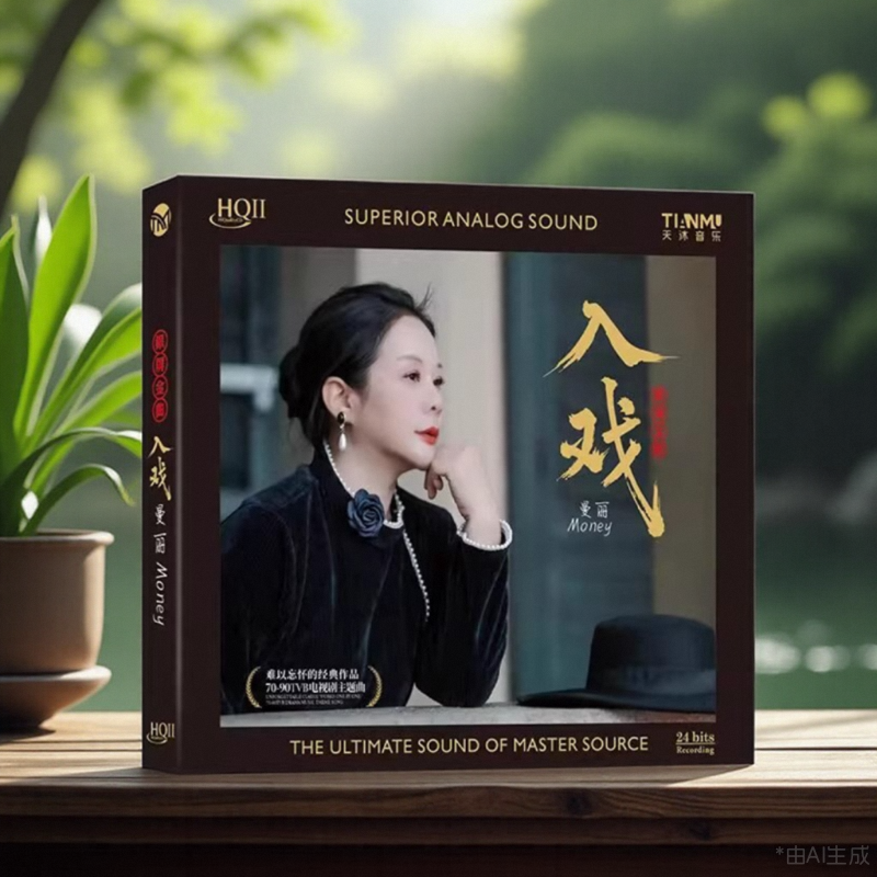 正版 曼丽 入戏 HQII CD 高音质经典粤语女声发烧车载试音碟HQ2