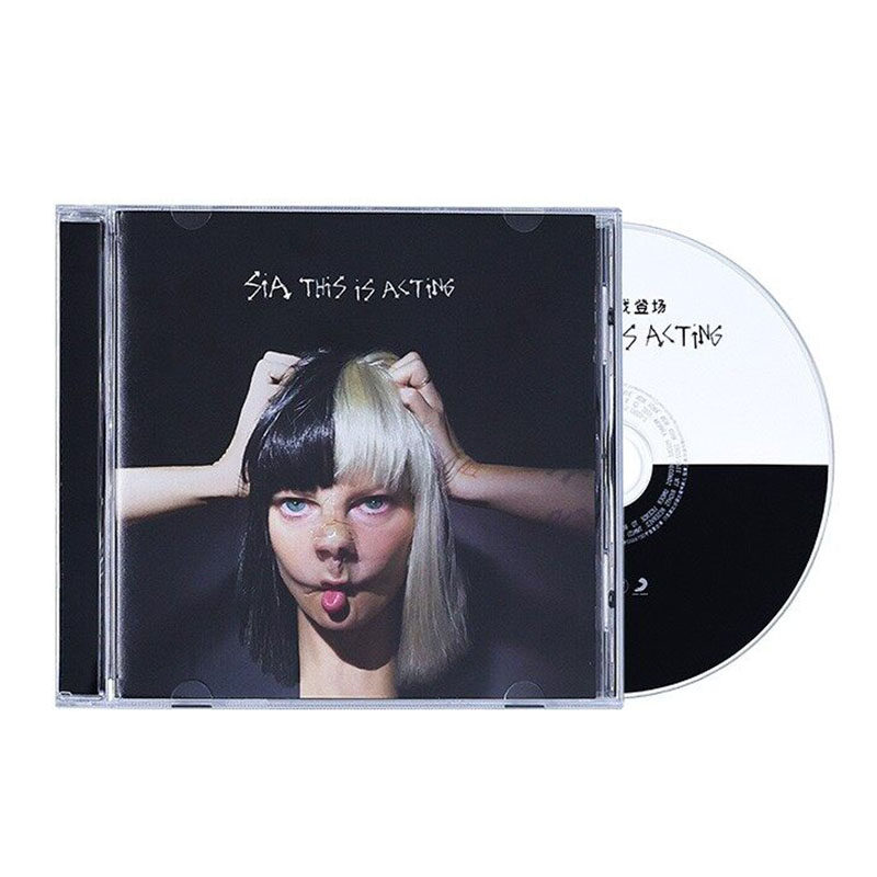 正版唱片 希雅 Sia This is Acting 洗牙姐专辑 CD+歌词页海报