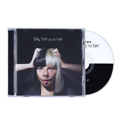 正版唱片 希雅 Sia This is Acting 洗牙姐专辑 CD+歌词页海报