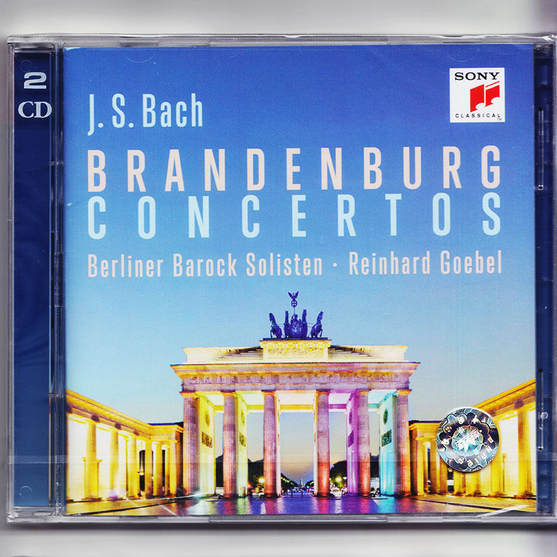巴赫:勃兰登堡协奏曲 berliner 原版进口cd 古典音乐
