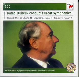 布鲁克纳交响曲 原装 舒曼 库贝力克：莫扎特 进口7cd 正版