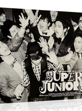 正版 Super Junior专辑 SORRY SORRY抱歉 抱歉 B版 cd唱片+歌词本