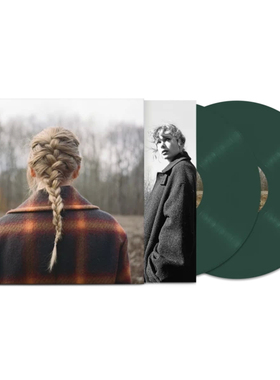 Taylor Swift 泰勒斯威夫特evermore 黑胶唱片lp绿胶霉霉专辑彩胶