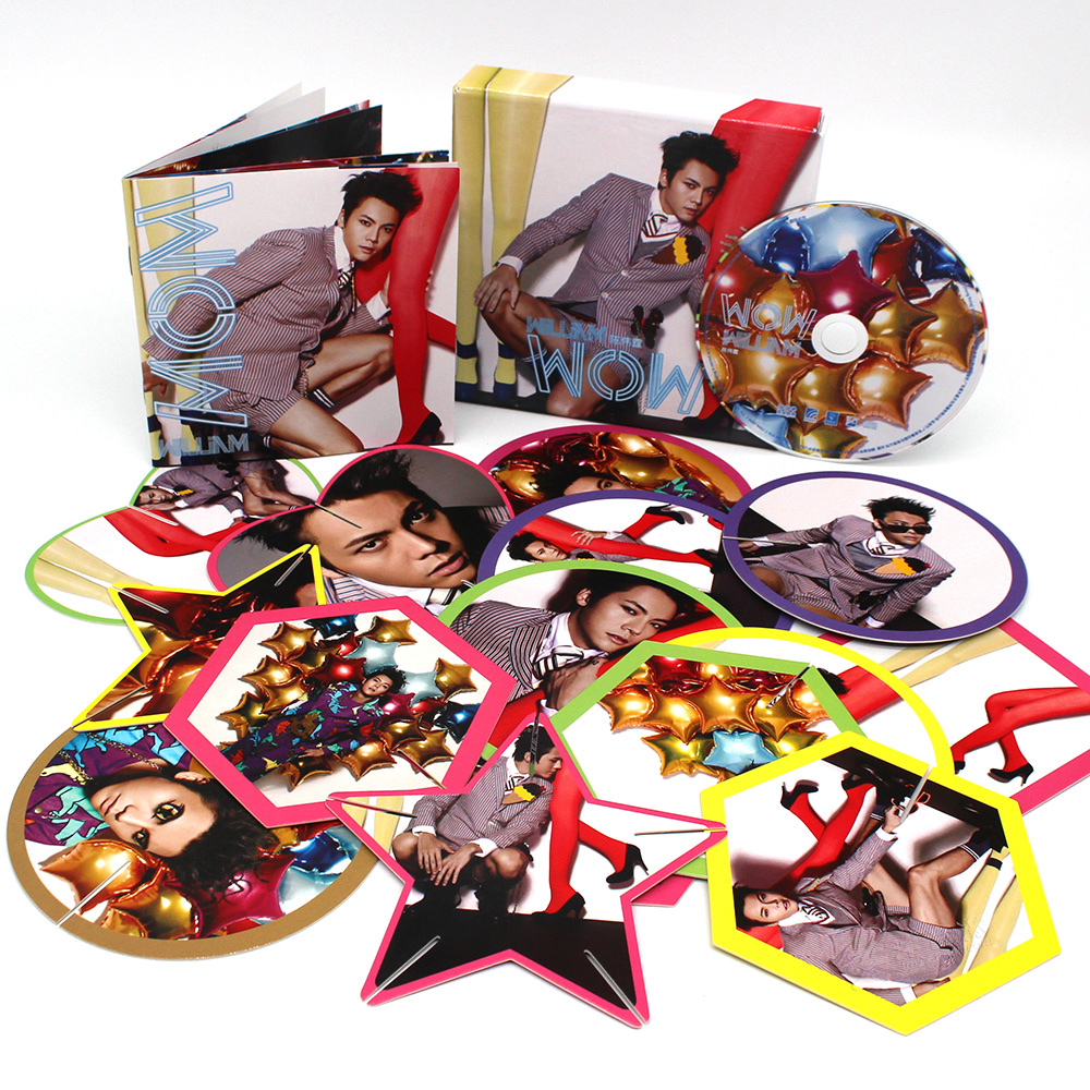 正版 陈伟霆专辑 WOW CD+写真拼图卡片 第五张个人专辑