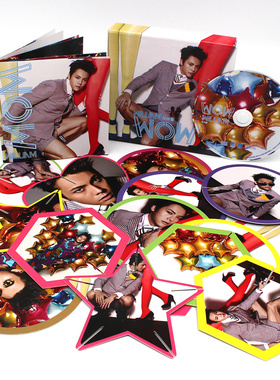 正版 陈伟霆专辑 WOW CD+写真拼图卡片 第五张个人专辑