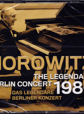 原装进口 霍洛维茨 1986 柏林传奇音乐会 2CD Vladimir Horowitz