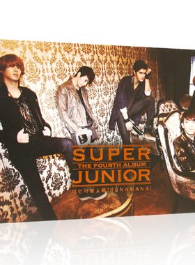 正版 Super Junior专辑 4th Alubm美人啊A版cd唱片+写真歌词+小卡