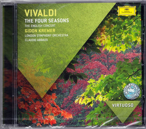 原装正版 Vivaldi 维瓦尔第:四季 阿巴多 进口CD 克莱默  4783369