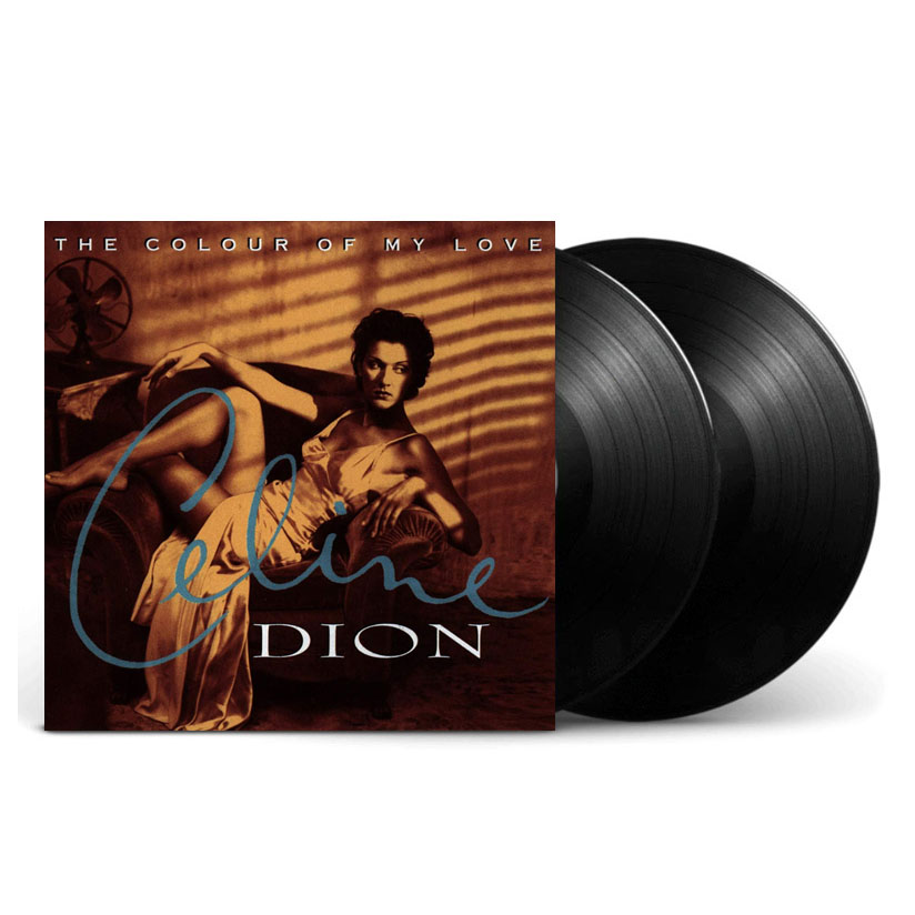 欧版 CELINE DION 席琳迪翁专辑 COLOUR OF MY LOVE 黑胶唱片碟片