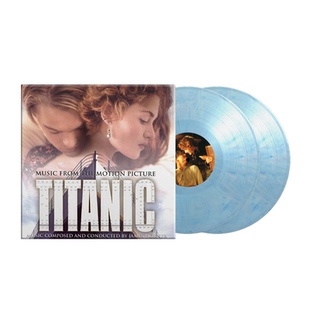 欧版 TITANIC 泰坦尼克号 电影原声音乐配乐 黑胶唱片碟片 正版