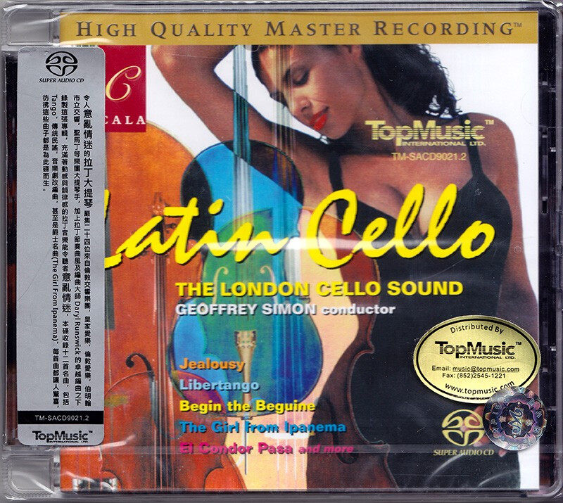 原装进口CD 拉丁大提琴 London Cello SACD碟片 大提琴古典音乐