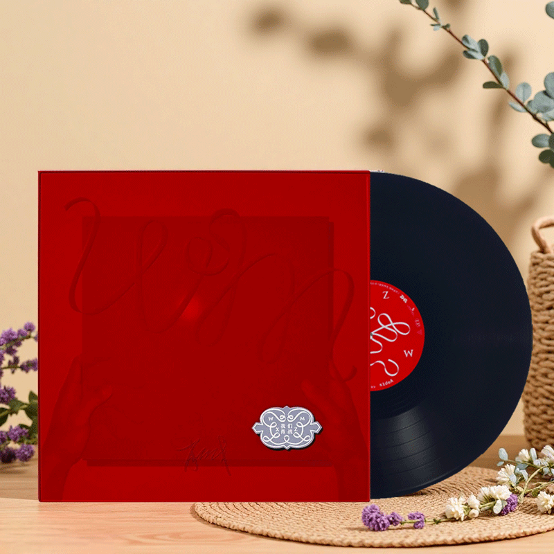 正版 肖战 《我们》首张实体专辑 黑胶唱片LP 贴纸海报小卡周边