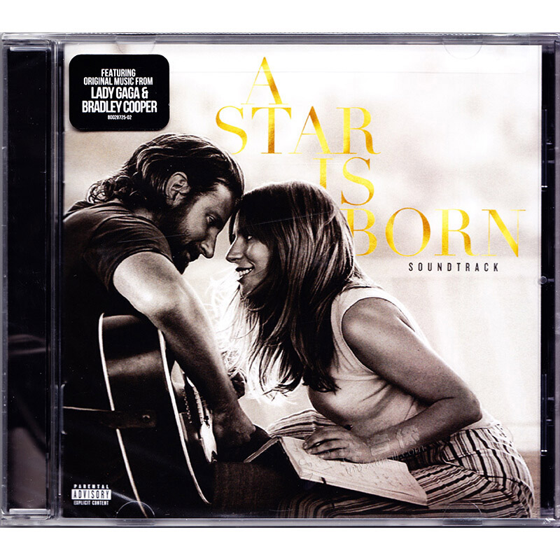 A Star Is Born 一个明星的诞生 电影原声OST 进口CD LADY GAGA 音乐/影视/明星/音像 音乐CD/DVD 原图主图