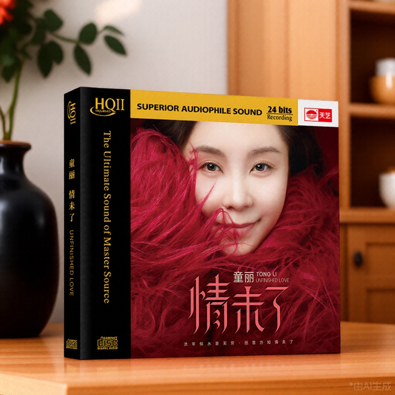 正版 童丽 情未了 HQII CD高音质经典人声发烧HiFi试音碟HQ2唱片