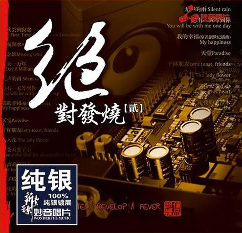 正版发烧碟 群星 绝对发烧2 纯银CD光盘发烧碟HIFI无损汽车载碟片
