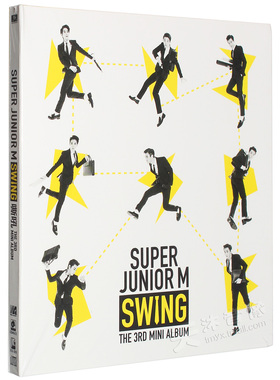正版 Super Junior-M SWING 嘶吼 2014专辑 CD+签名小卡+写真集