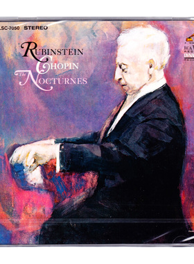 正版 肖邦夜曲全集 鲁宾斯坦 钢琴曲 原版进口CD碟 古典音乐