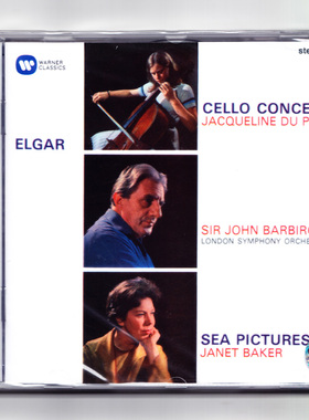 Jacqueline Du Pre 杜普蕾演奏埃尔加大提琴协奏曲 CD 46076000
