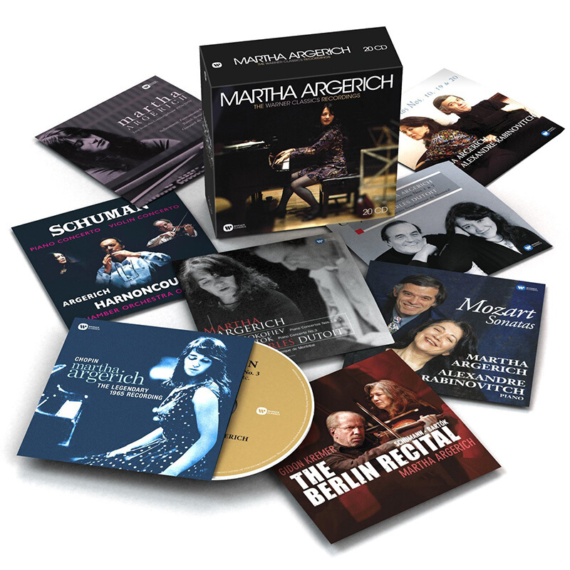 正版 阿格里奇 Martha Argerich 古典录音全集20CD 95948986 华纳 音乐/影视/明星/音像 音乐CD/DVD 原图主图