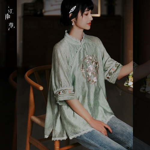 改良刺绣时尚旗袍新式年轻款