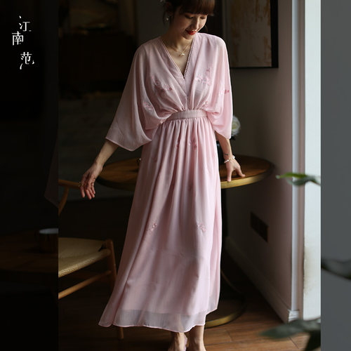 江南汉服上班夏季薄款现代改良版