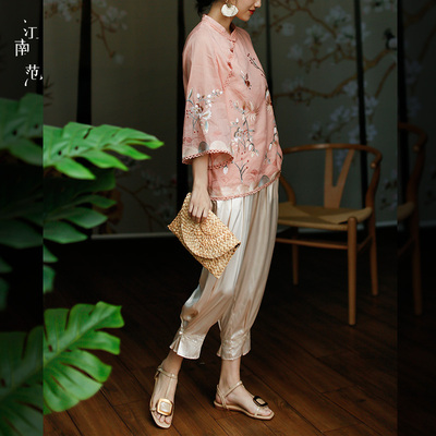 taobao agent Pants, cheongsam, ethnic style