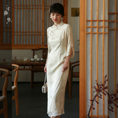 江南范年轻款 复古国风日常敬酒服新娘订婚礼服 少女改良旗袍新中式