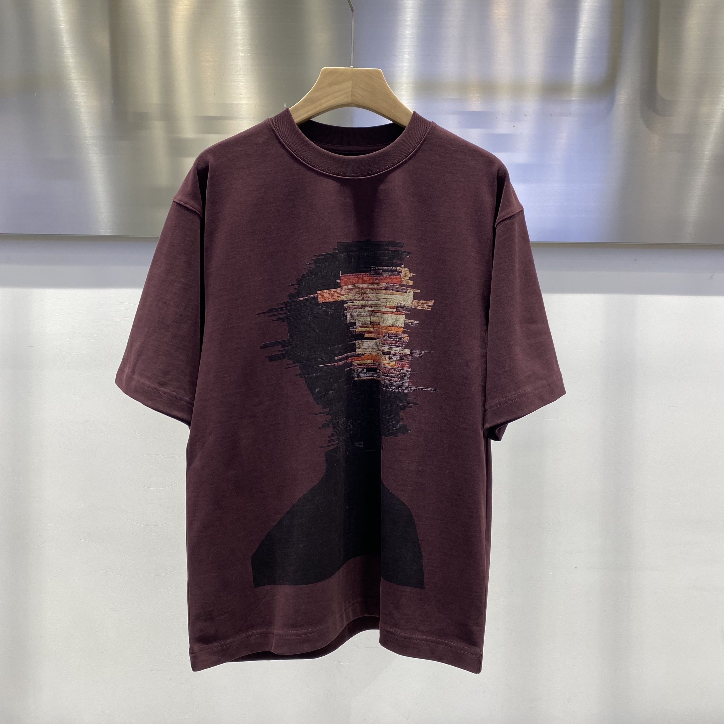 2026新款春装短袖T恤男美式高街宽松半袖潮牌上衣服